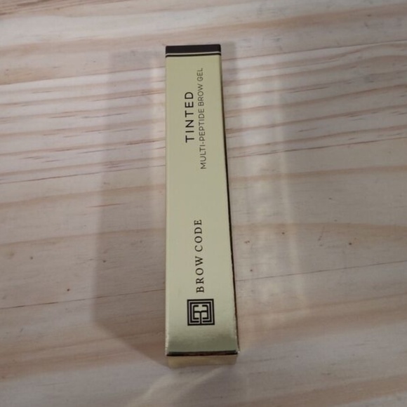 BROW CODE DARK BROWN Tinted Multi Peptide Brow Gel - Picture 1 of 3